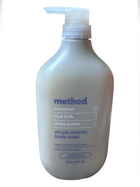 method Simply Nourish Coconut & Rice Milk Body Wash